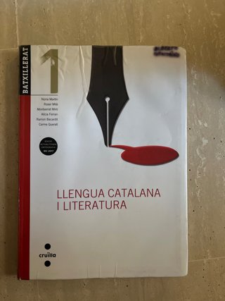 Llengua catalana i literatura. 1 Batxillerat