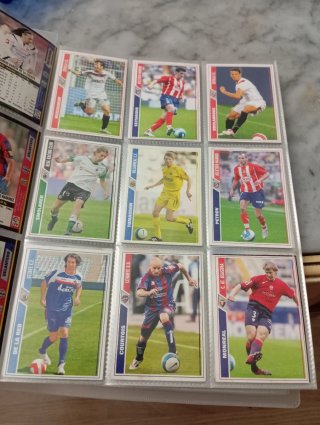 Lo 70 cromos futbol varias temporadas