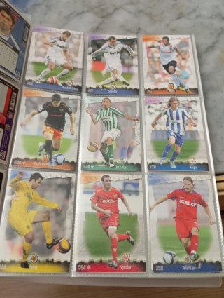 Lo 70 cromos futbol varias temporadas