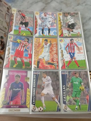 Lo 70 cromos futbol varias temporadas