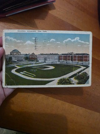 Cartolina Columbia University New York