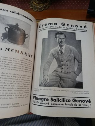 6 Revistas Menage Vintage 1935