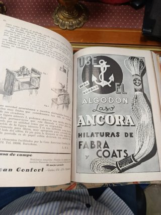 6 Revistas Menage Vintage 1935