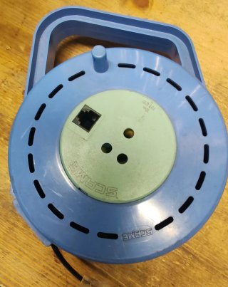 SCAME Prolunga Telefonica Avvolgibile 10m RJ11