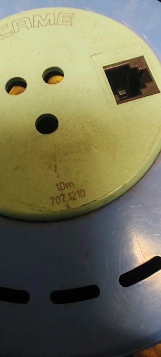 SCAME Prolunga Telefonica Avvolgibile 10m RJ11
