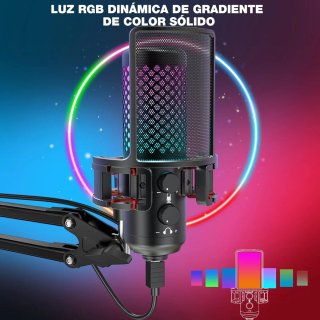 Micrófono USB ZealSound para juegos Phone teléfono
