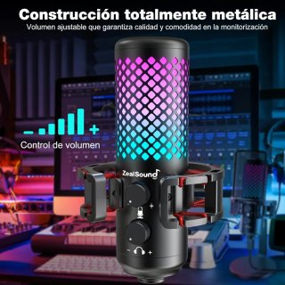 Micrófono USB ZealSound para juegos Phone teléfono