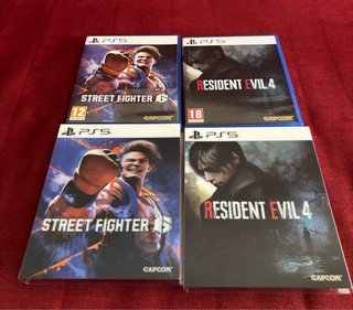 Pack indivisible Juegos Capcom PS5: RE4 y SF6