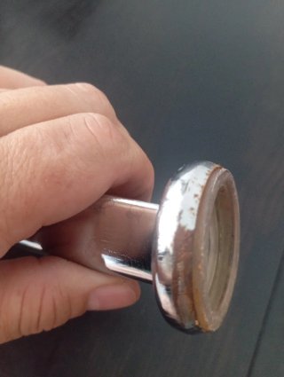Juego 4 patas metálicas para muebles o sofá
