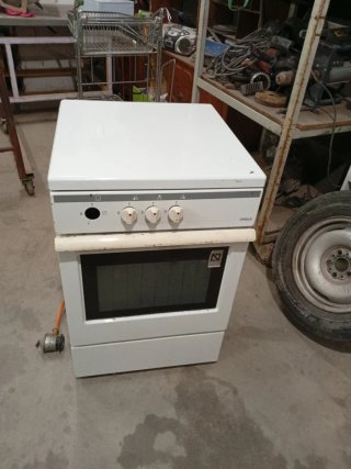 Cocina a gas con horno