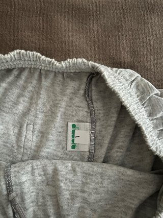 Pantaloncini Diadora Vintage Style Grigio Melange