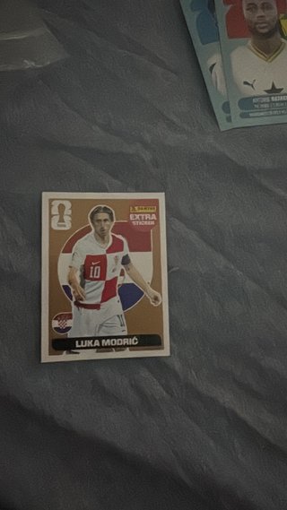 Cromo Luka Modric Bronce Extra Panini
