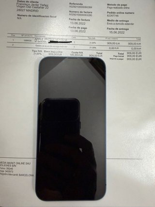 iPhone 13 100% Bateria