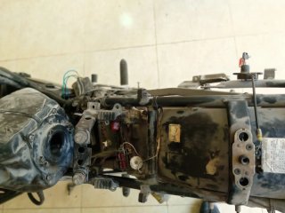 Suzuki GSX 750 F averiada para  Cambio o Venta.