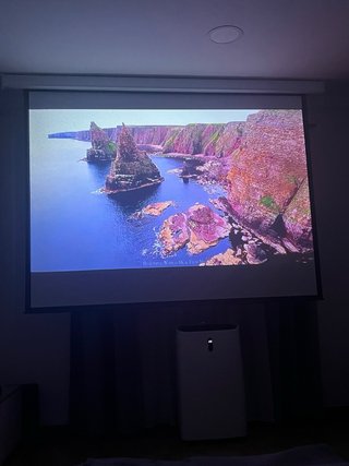 Proyector y Pantalla
