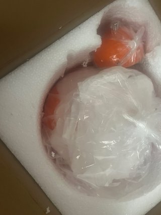 Lámpara colgante naranja nórdica 25cm∅ nueva