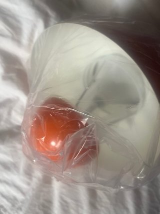 Lámpara colgante naranja nórdica 25cm∅ nueva