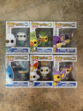 Funko Pop! Pokémon (6 figuras)