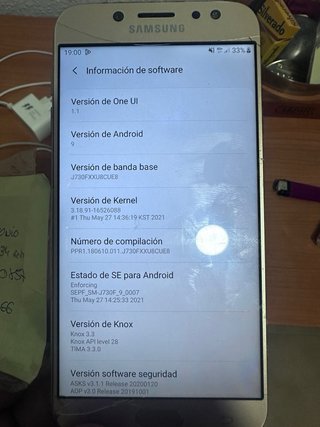 Samsung Galaxy J7 Dorado/Plateado