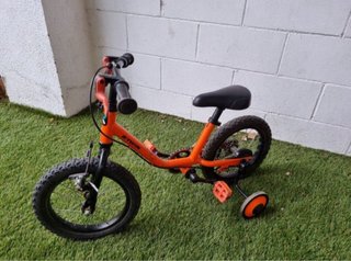 Bicicleta infantil B-Twin 14”