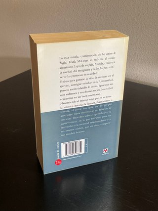 LOTE FRANK MCCOURT: Las cenizas de Ángela + LO ES