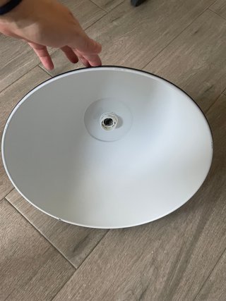 Lámpara de techo negra