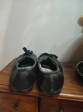 Zapatillas Kawasaki Negras de piel