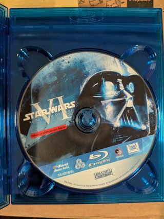 Star Wars Saga Completa Blu-ray 9 Discos