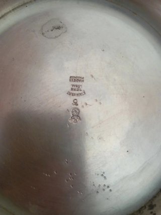 Jarra Antigua Peltre Cerveza