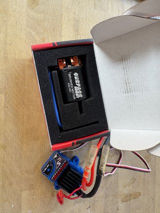 Motor y Variador Traxxas Brushless