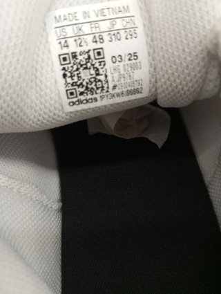 Zapatillas Adidas Hombre Blancas Negras
