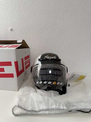 Lote de cascos de moto SHIRO, HELIX, KUM, US MET