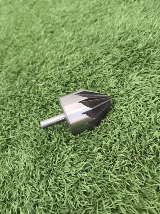 Fresa cónica HSS 60° gran diámetro
