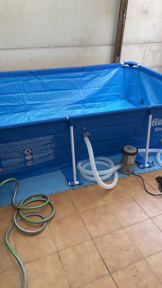 Piscina desmontable Flowclear con depuradora