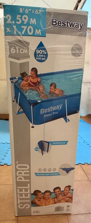 Piscina desmontable Flowclear con depuradora