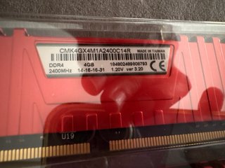 Corsair Vengeance LPX 8GB (2x4GB) DDR4-2400