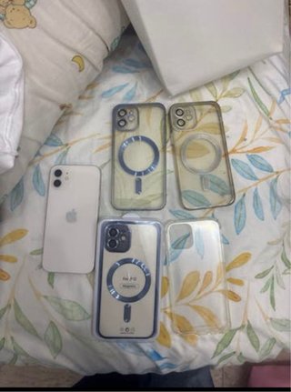 iPhone 12 Plata/Blanco en perfectas condiciones