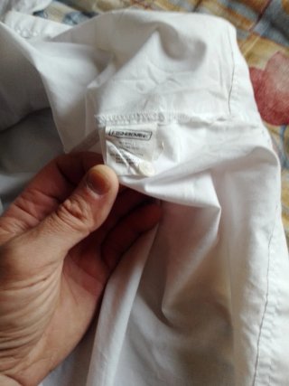 Camisa italiana multicolor blanca