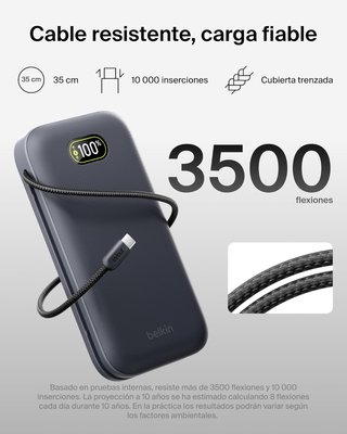 Belkin UltraCharge Pro Batería Externa Carga NUEVA