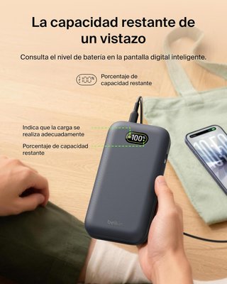 Belkin UltraCharge Pro Batería Externa Carga NUEVA