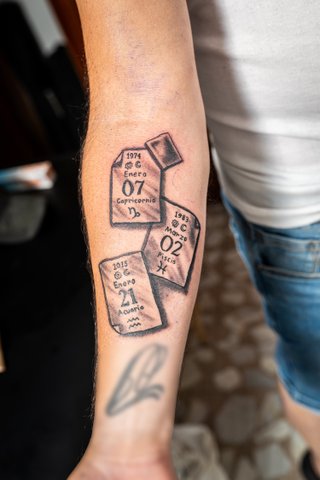 Tatuajes N#137 personalizados