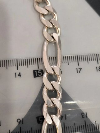 Cadena de plata para hombre nueva.