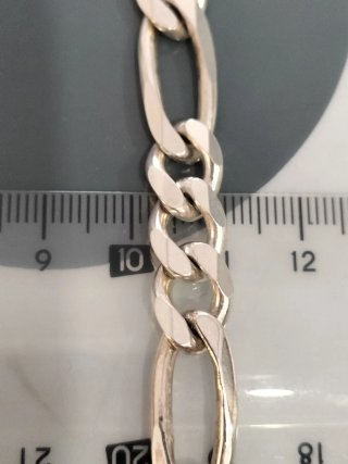 Cadena de plata para hombre nueva.