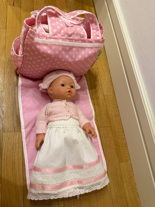 Bolso cambiador y neceser pañales bebé