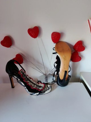 Sandalias Lola Cruz Diseño Serpiente