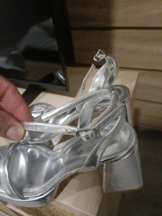 Sandalias Stradivarius Plataforma Tacon Talla 38