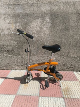 Mini Bicicleta Naranja
