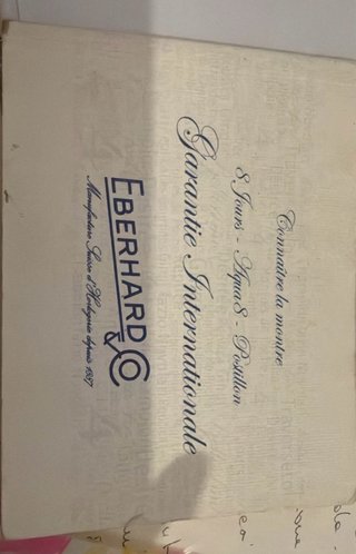 Eberhard & Co. 8 Jours Grande Taille Ref. 21027