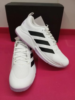 Zapatillas Adidas Hombre Blancas Negras