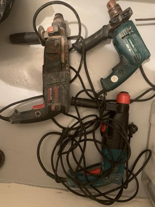 3 Taladros Eléctricos Bosch y Casals